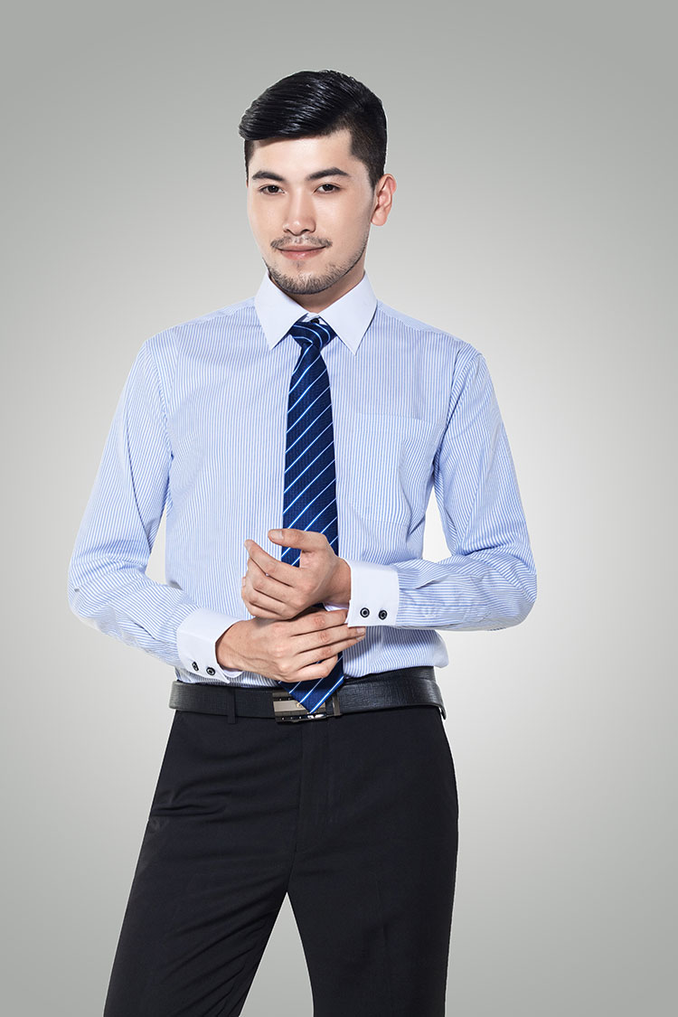 房地產(chǎn)保險業(yè)務(wù)員襯衫現(xiàn)貨定制生產(chǎn)加工廠家