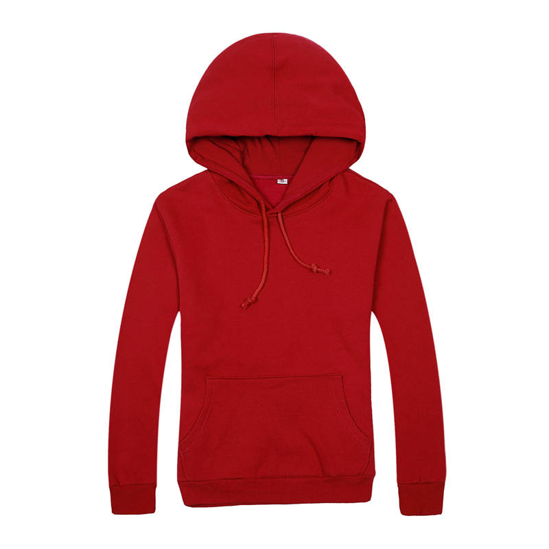 純棉套頭抓絨帽衫套頭衫定做廠家